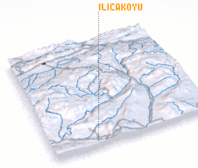 3d view of Ilıcaköyü