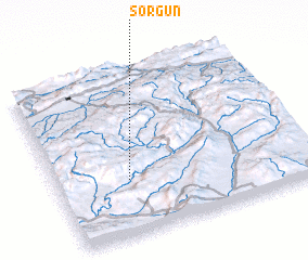 3d view of Sorgun