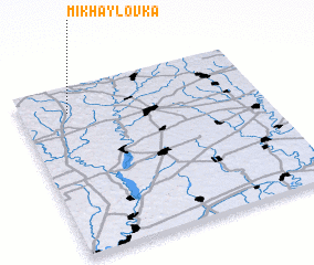 3d view of Mikhaylovka
