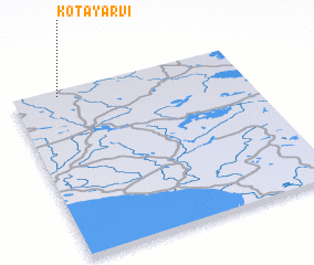 3d view of Kotayarvi