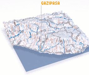 3d view of Gazipaşa