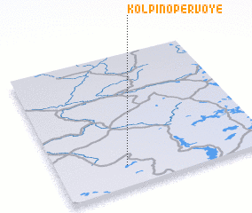 3d view of Kolpino Pervoye