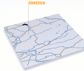 3d view of Kamenka