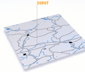 3d view of Sopot\