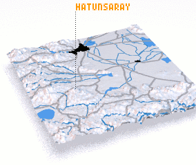 3d view of Hatunsaray