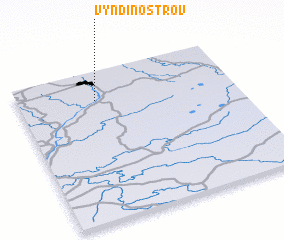 3d view of Vyndin Ostrov