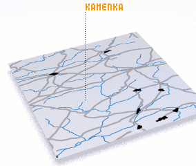 3d view of Kamenka