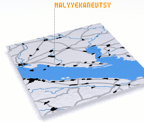 3d view of Malyye Kanevtsy