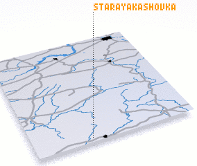 3d view of Staraya Kashovka