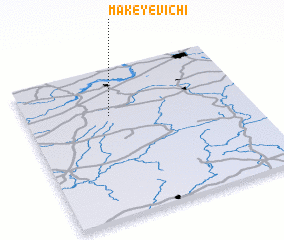 3d view of Makeyevichi