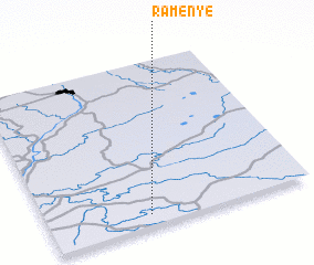 3d view of Ramen\