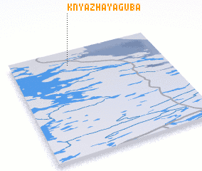 3d view of Knyazhaya Guba