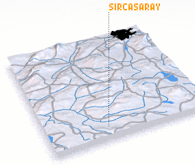 3d view of Sırçasaray