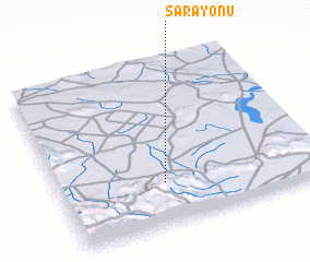 3d view of Sarayönü