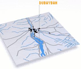 3d view of Dubaybah