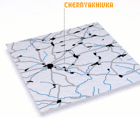 3d view of Chernyakhivka