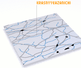 3d view of Krasnyye Azanichi