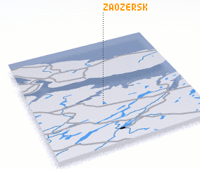 3d view of Zaozersk