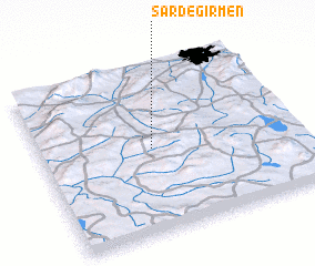 3d view of Sardeğirmen