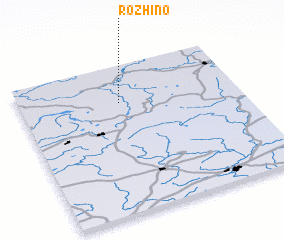 3d view of Rozhino