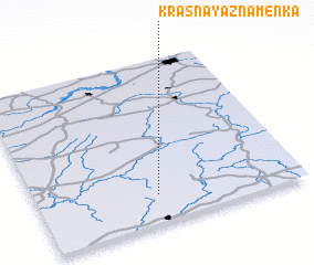 3d view of Krasnaya Znamenka