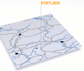 3d view of Dyatlovo