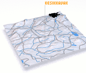 3d view of Kesikkavak