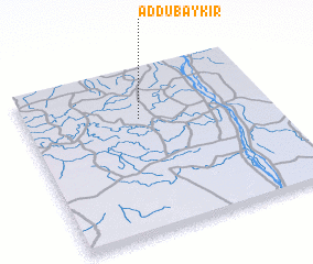 3d view of Ad Dubaykir