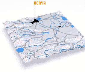 3d view of Konya