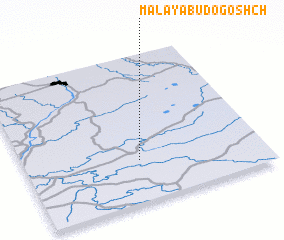 3d view of Malaya Budogoshch\