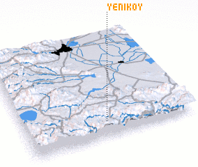 3d view of Yeniköy