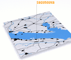 3d view of Sagunovka