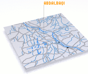 3d view of ‘Abd al Bāqī