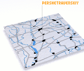 3d view of Pershetravenskiy