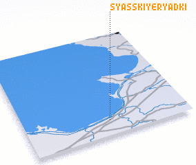 3d view of Syasskiye Ryadki