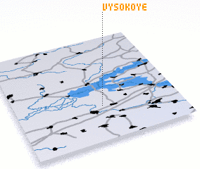 3d view of Vysokoye