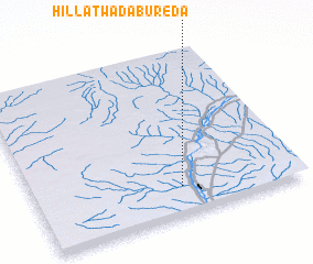 3d view of Hillat Wad Abu Reda