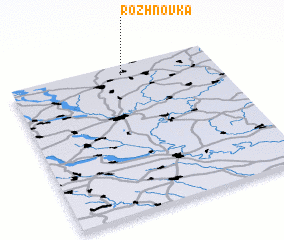 3d view of Rozhnovka