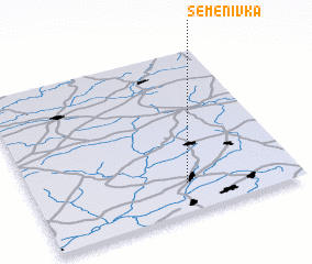 3d view of Semenivka