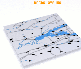 3d view of Bogdalayevka