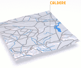 3d view of Çaldere