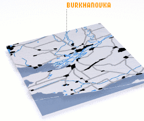 3d view of Burkhanovka