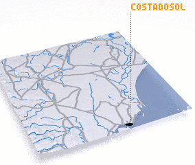 3d view of Costa do Sol