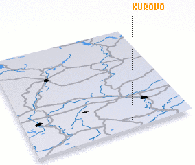 3d view of Kurovo