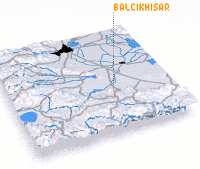 3d view of Balçıkhisar