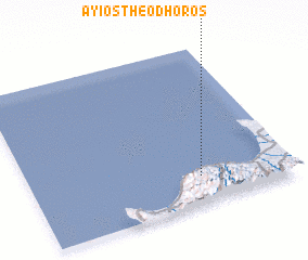 3d view of Ayios Theodhoros