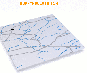 3d view of Novaya Bolotnitsa