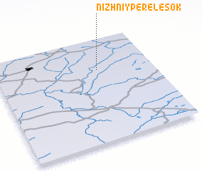 3d view of Nizhniy Perelesok