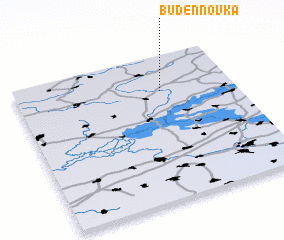 3d view of Budënnovka