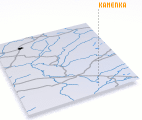 3d view of Kamenka